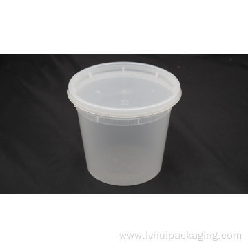 20oz Disposable Soup Container with Lids